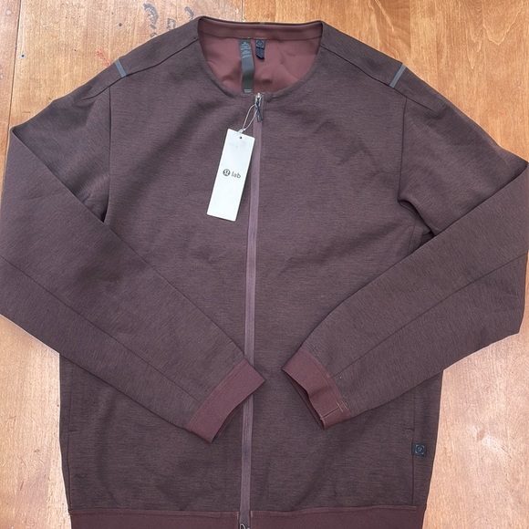 Maroon Lululemon Refract Track Jacket Mens Size Medium